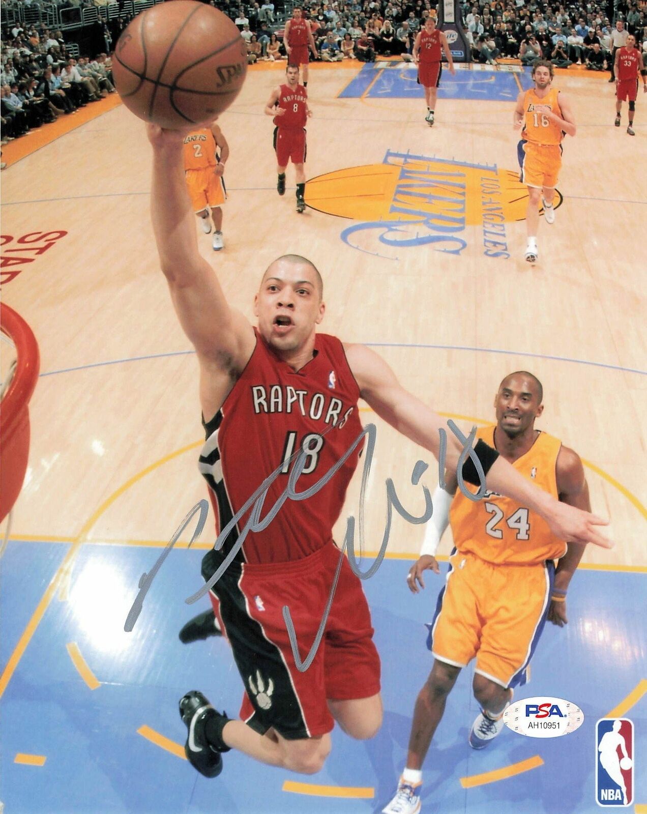 Anthony Parker Signed 8x10 Photo Poster painting PSA/DNA Toronto Raptors Autographed