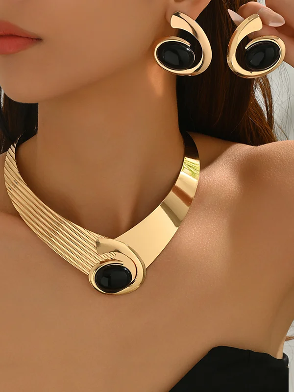 Geometric Necklaces Accessories Drop Earrings