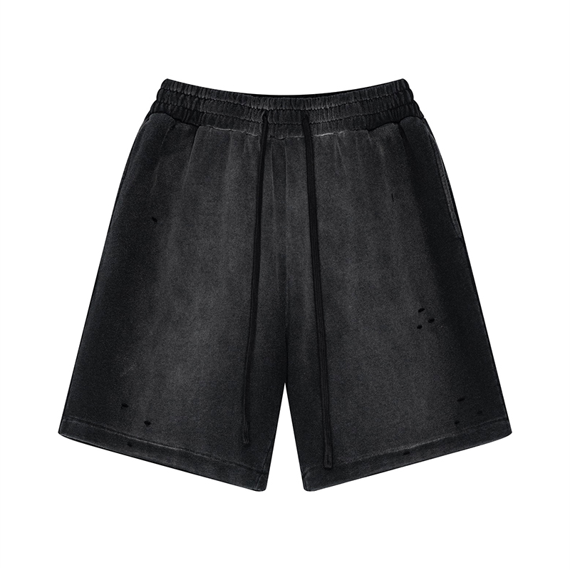 Vintage Washed Ripped Shorts