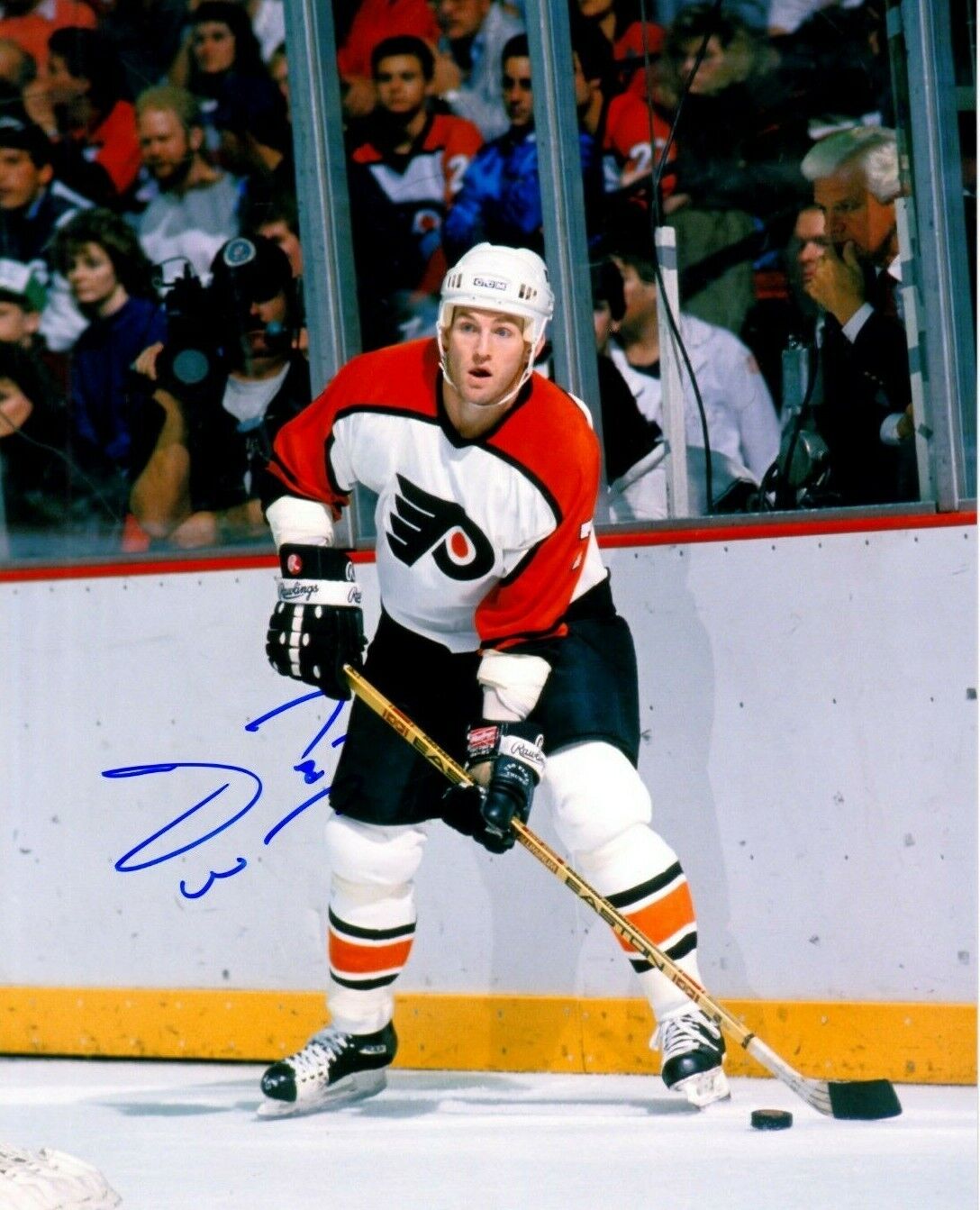 JAY WELLS autographed SIGNED PHILADELPHIA FLYERS 8X10 Photo Poster painting