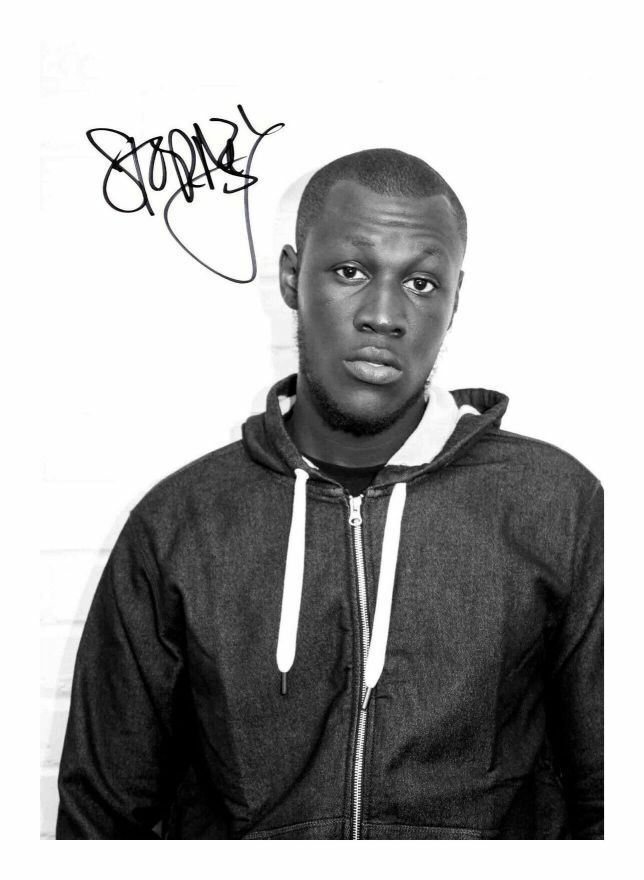 STORMZY AUTOGRAPH SIGNED PP Photo Poster painting POSTER