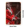 Guitariste brian setzer - Panneaux en &eacute;tain m&eacute;tallique(20*30cm/30*40cm) - Musique