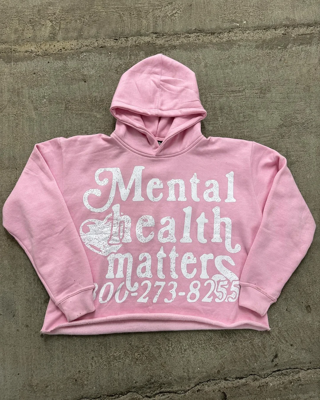 Aonga Y2k New Mental Health Matters Print Hoodies Women Men Oversized Hoodie Goth Grunge Streetwear Sweatshirt Harajuku Gothic Clothes aonga