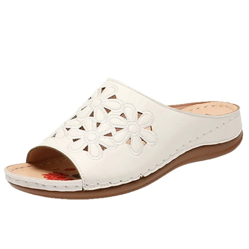 Fashion Women Sandals Shoes Soft Sandals Women Shoe Slip On Walking Shoes Slippers Hollow Out Female Zapatos De Mujer Footwear