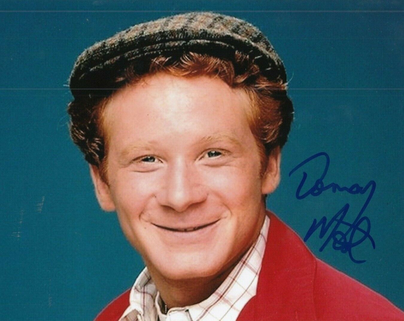 DON MOST signed (HAPPY DAYS) TV SHOW Star *Ralph Malph* 8X10 Photo Poster painting W/COA #4