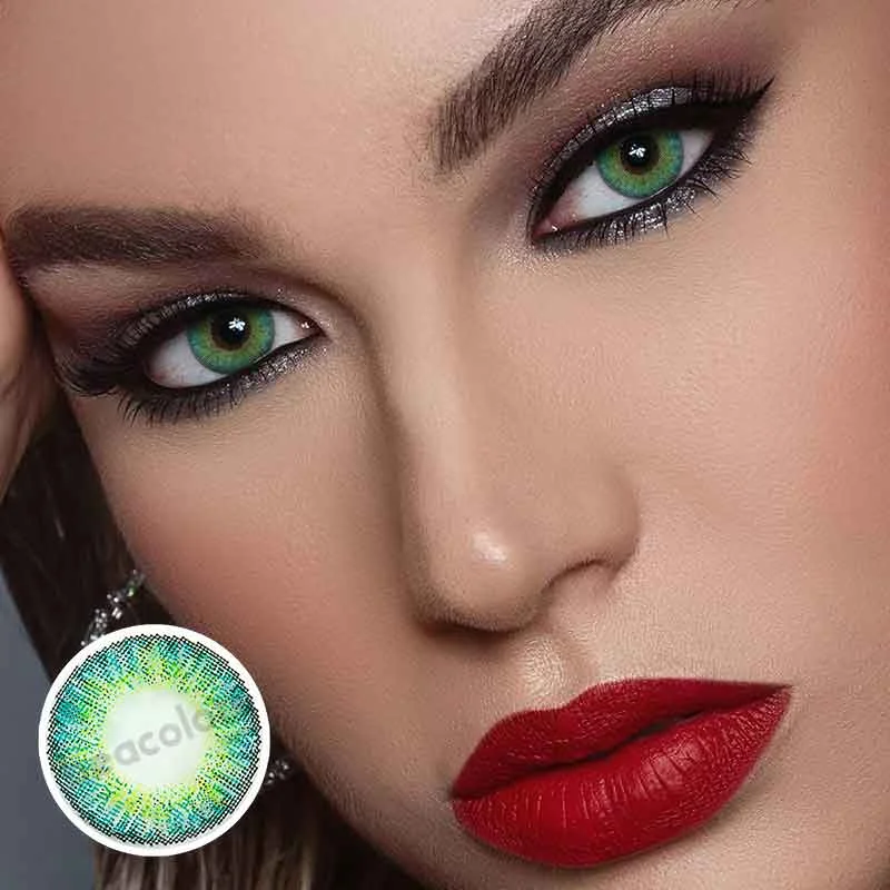 Beacolors Three Tone Kallaite Turquoise Green