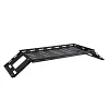 [US Local Warehouse] For 07-25 JK/JL Wrangler Molle Panel Rear Trunk Cargo Rack Interior Storage Basket Auto Luggage Frame Trunk Organizer Car Accessories