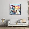 【Limited Stock Sale】Winter Snowman-11CT Stamped Cross Stitch 40*40cm/15.75*15.75in tapestrymarket