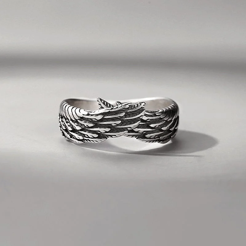 Memorial - S925 Guardian Angel Ring
