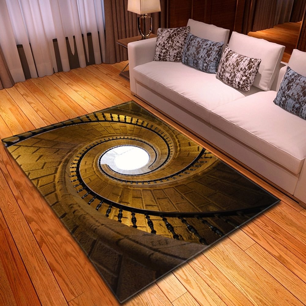 Nordic Carpet for Living Room 3D Geometric Kids Room Decoration   Carpet Home Children Rug Hallway Floor Bedroom Bedside Mats