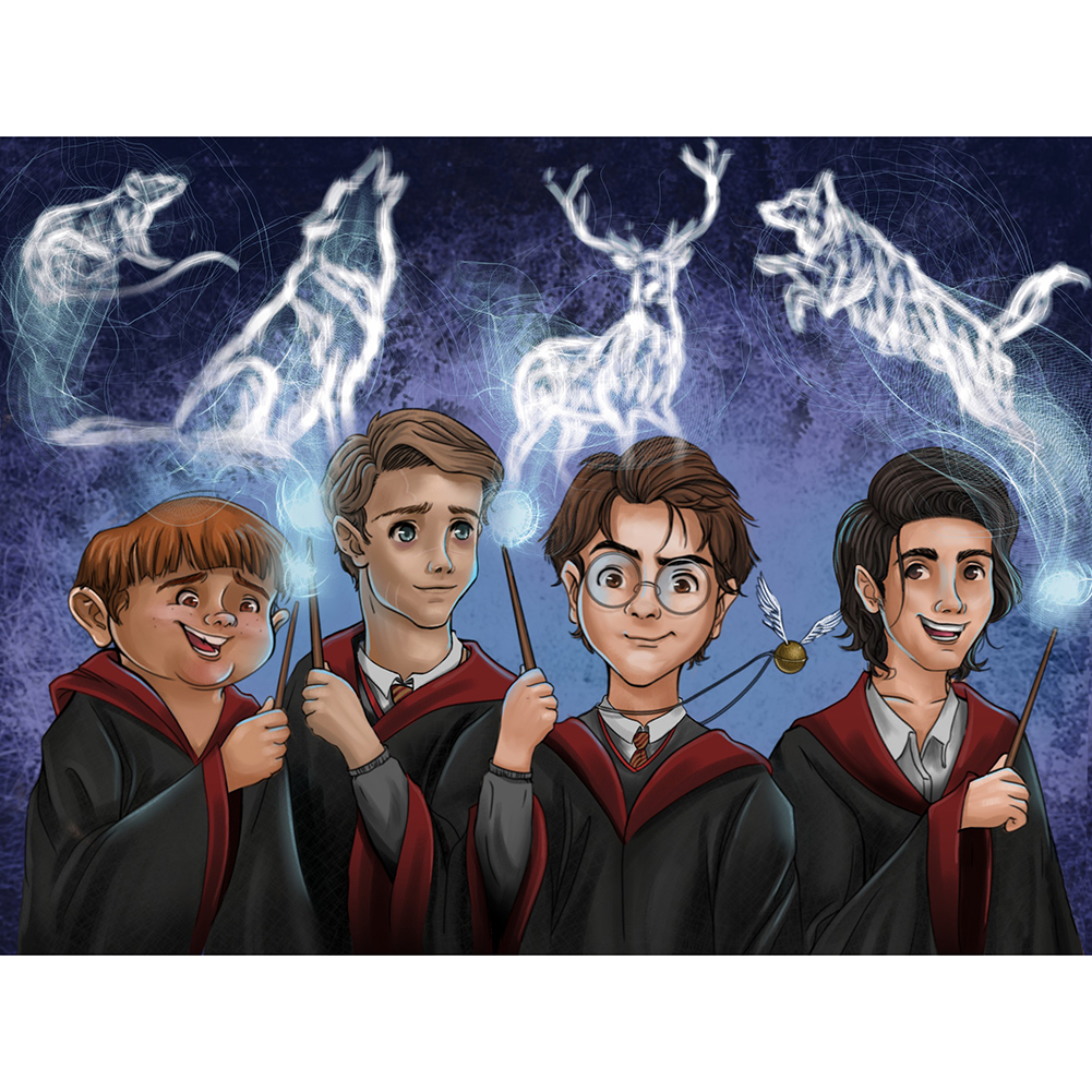 Команда волшебников Гарри Поттер