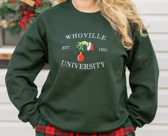 Christmas Whoville University Crewneck