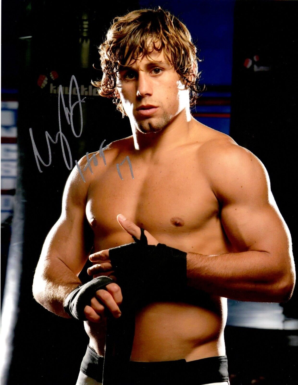 Urijah Faber autographed signed 8x10 Photo Poster painting UFC inscribed HOF 17