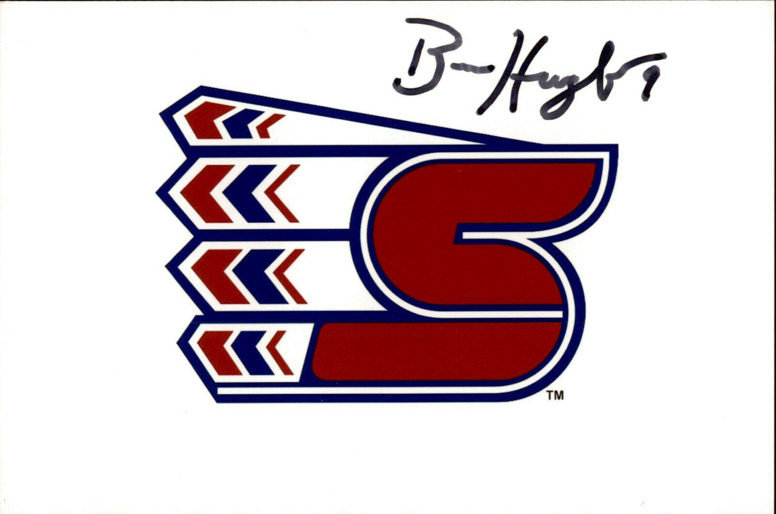 Bear Hughes SIGNED autographed 4x6 Photo Poster painting SPOKANE CHIEFS / WASHINGTON CAPITALS #2