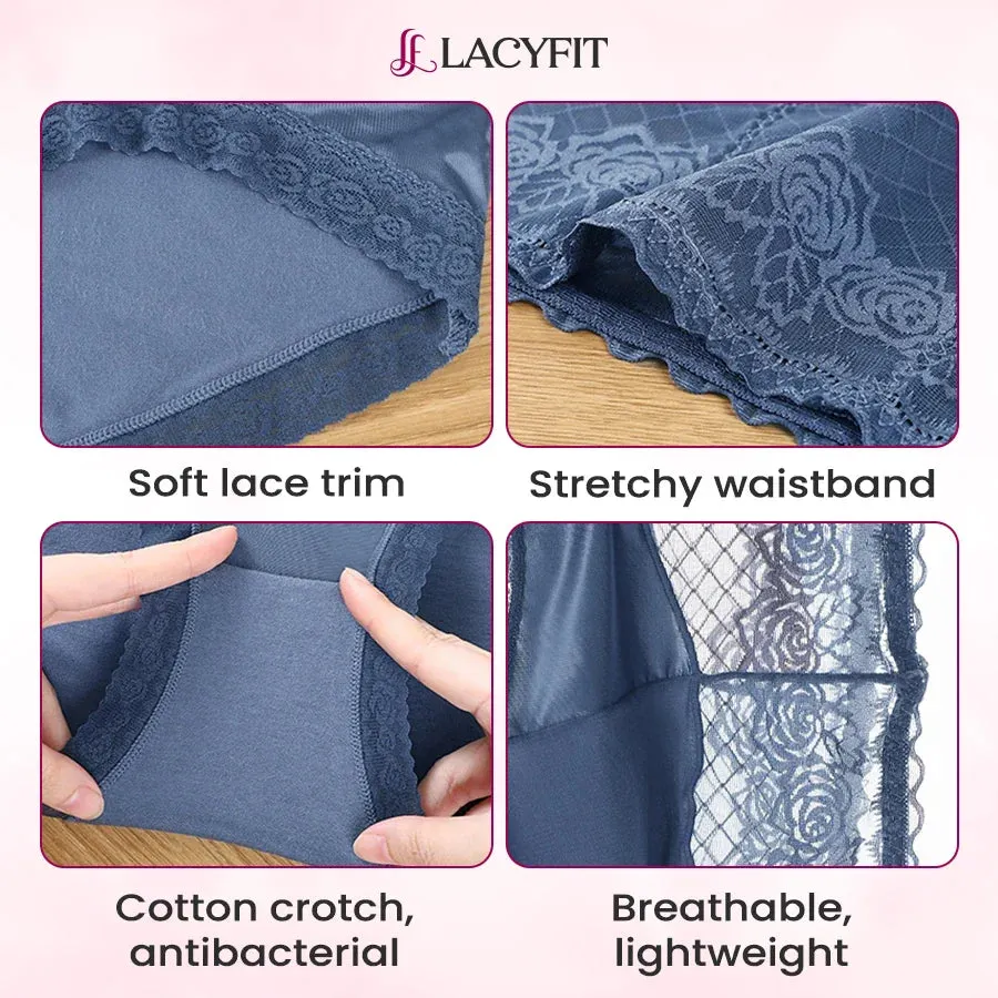 LacyFit - Silky Comfort High Waist Hiplift Panties 