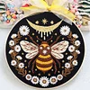 Bee Flower-Embroidery Kit