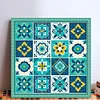 Mandala-14CT Stamped Cross Stitch 40*40cm/15.75*15.75in tapestrymarket