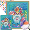 uk.everydayedeals (Limited Stock)Diamond Painting - Round AB Drills - Garden Gnome(45*55cm)