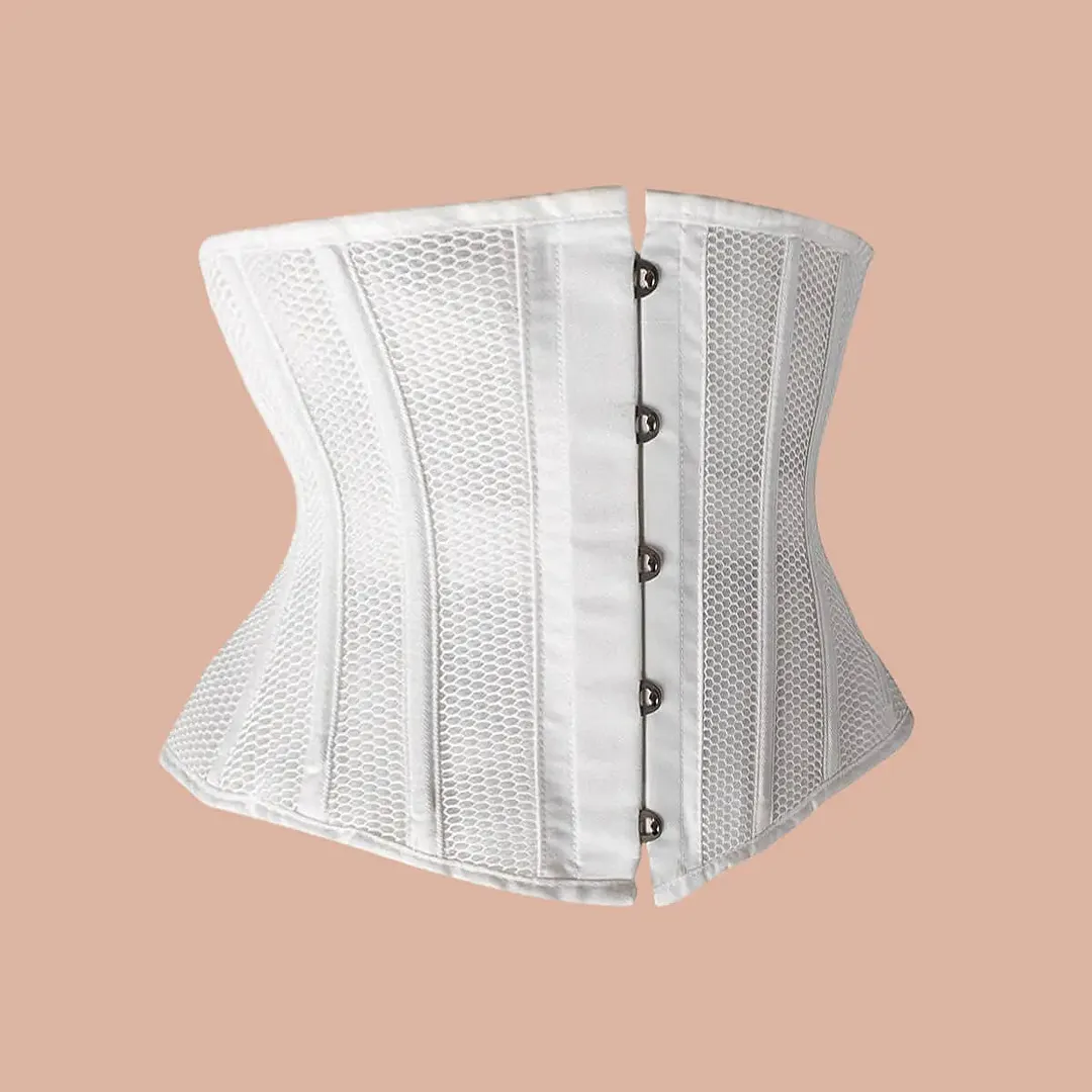  Short Torso Underbust Waist Training Corset Hourglass Body Shaper