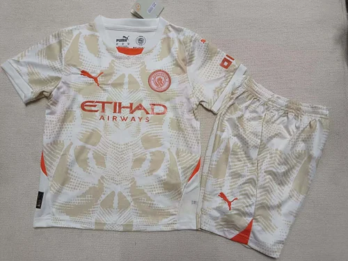 2024/2025 Manchester City Goalkeeper Football Shirt 1:1 Thai Quality Kids Size