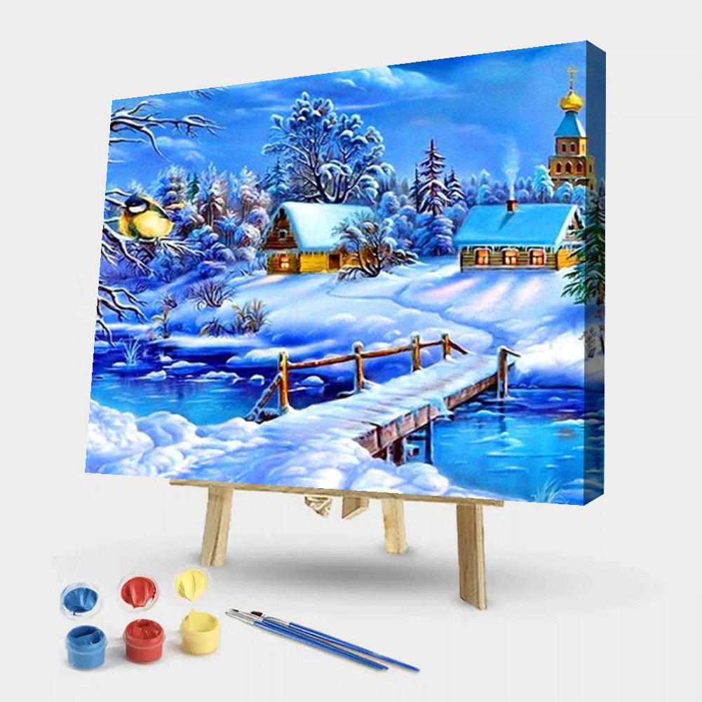 Paint By Number Oil Painting (50*40Cm)