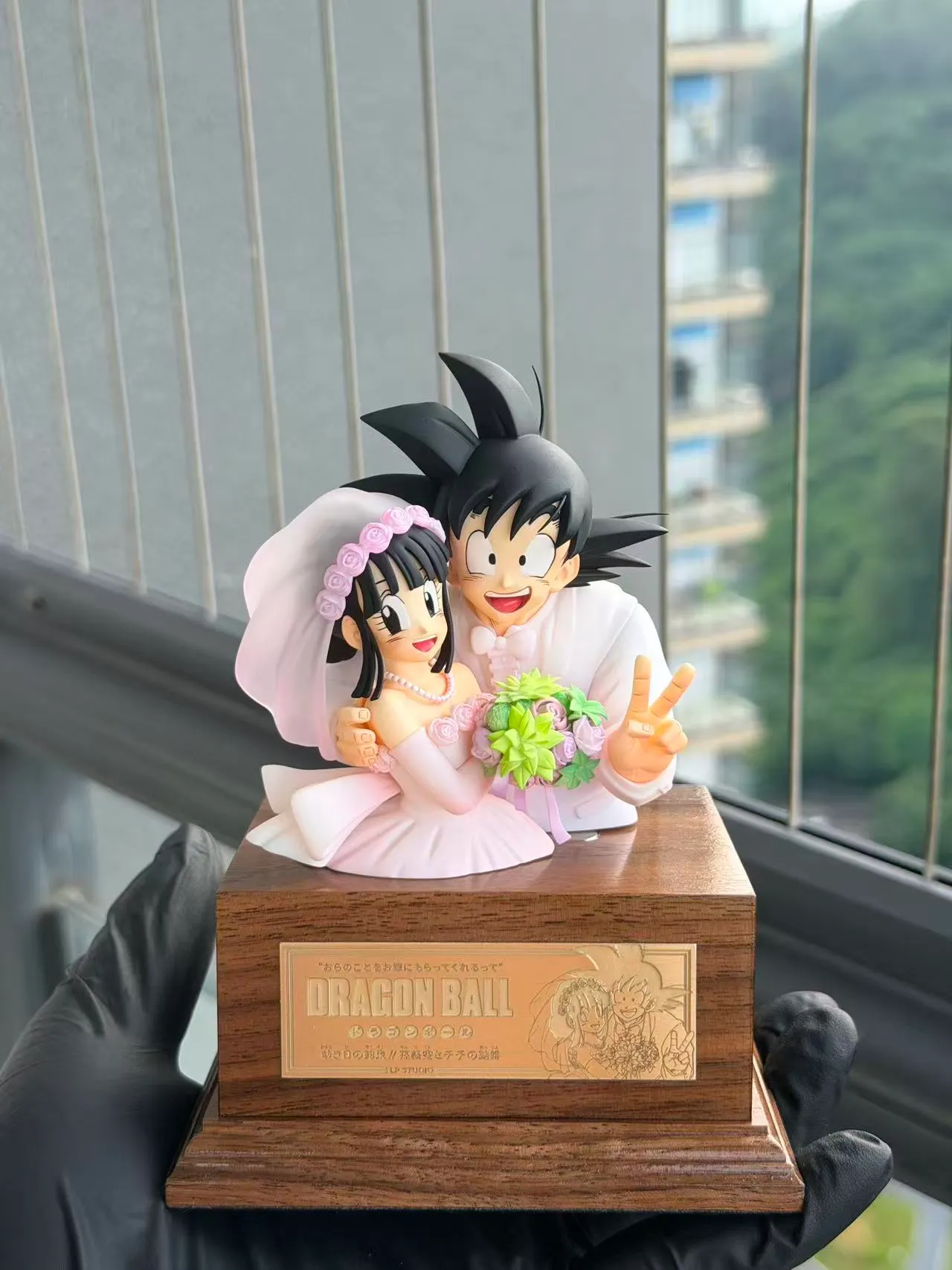 LP Studio - Goku X ChiChi Wedding Bust Dragon Ball-