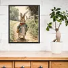 Rabbit Full Stamped Cross Stitch 11CT 3-Strand 40x50cm