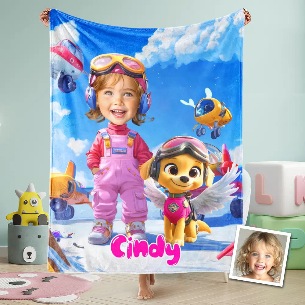 Custom Blanket Personalized Kids Gifts | Makemesurprise&reg;