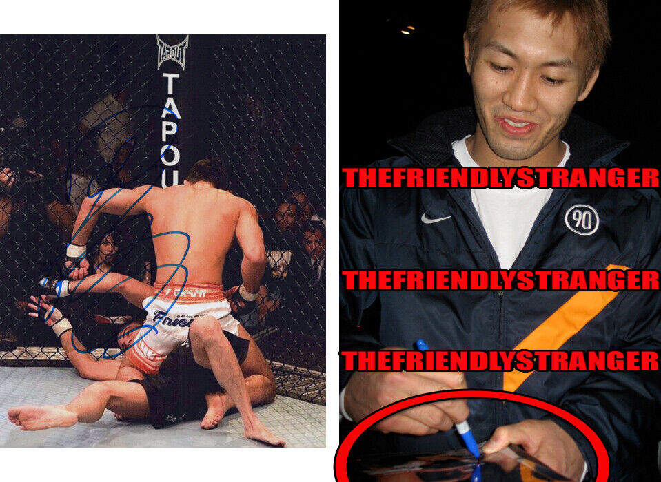 YUSHIN OKAMI signed Autographed UFC