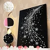 DIY Pearl Painting Beautiful Lines for Home Wall Decor with Frame(40*30cm)