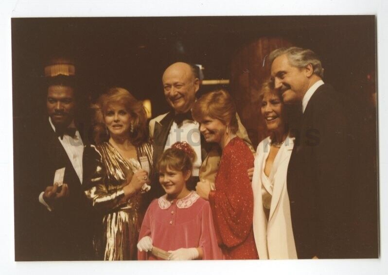 Drew Barrymore, Billy Dee Williams, Ann-Margret, Ed Koch, Hal Linden Photo Poster painting