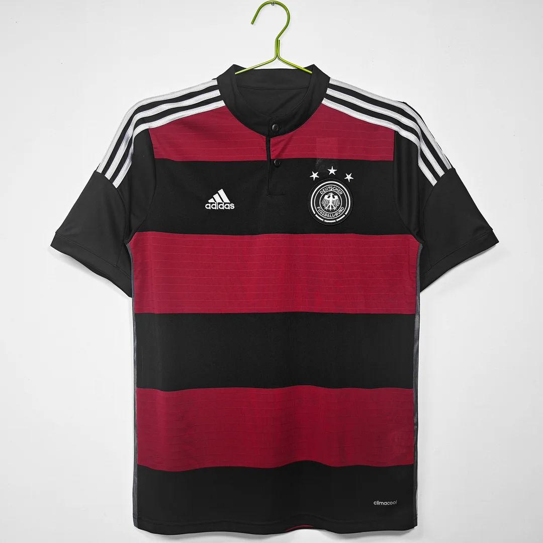 Retro 2014 Germany Away Football T-Shirt Thai Quality