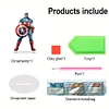 Acryl Wunder Figur Captain America - 5d DIY Handwerk Ornament