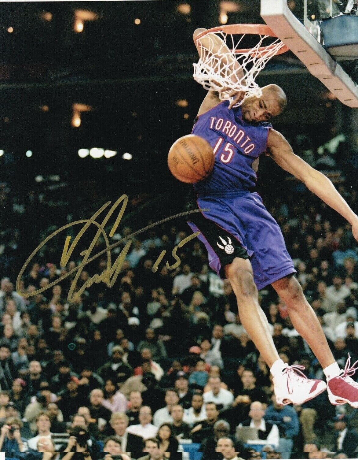 Vince Carter HOF Raptors Autographed Signed 8X10 Photo Poster painting REPRINT