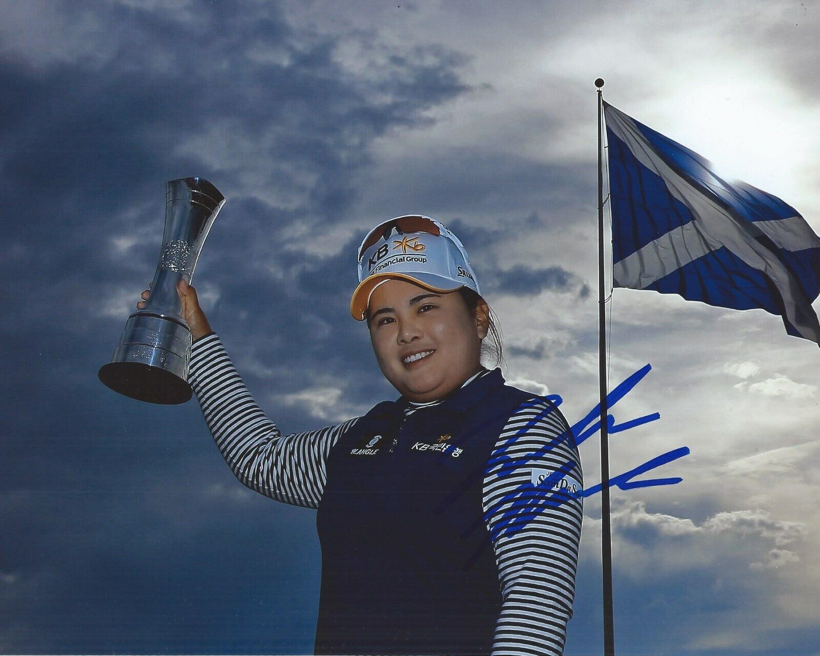 Inbee Park Signed 8×10 Photo Poster painting LPGA Autographed COA B