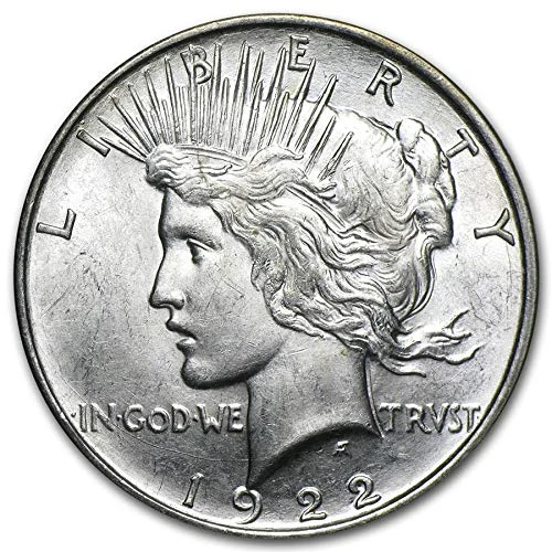 1921-1922 Morgan Silver Dollar and Peace Dollar Set &ndash; 2PC