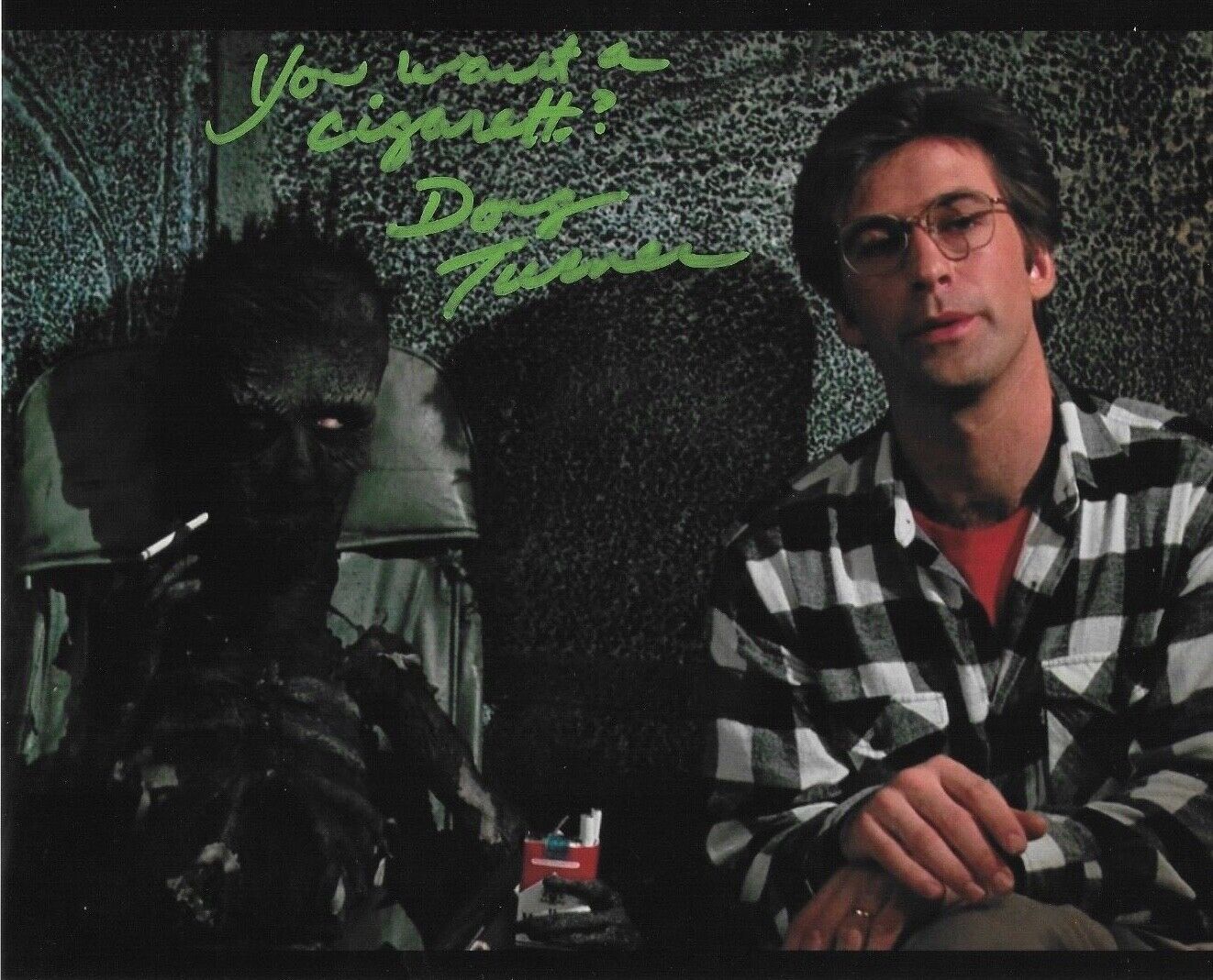 * DOUG TURNER * signed 8x10 Photo Poster painting * BEETLEJUICE * CHARMAN * HARRY * PROOF * 11