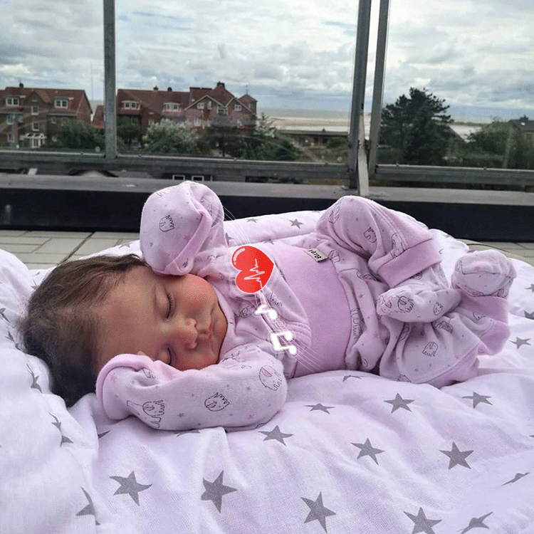 Asleep Awake Baby Doll - Rose Garden