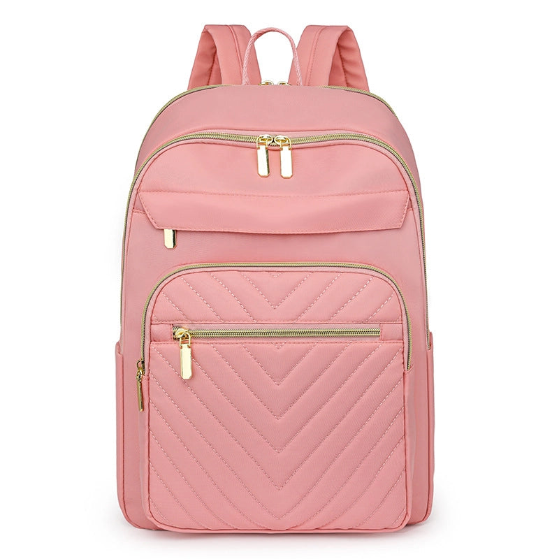 Waterproof Chevron Casual Women’s Backpack