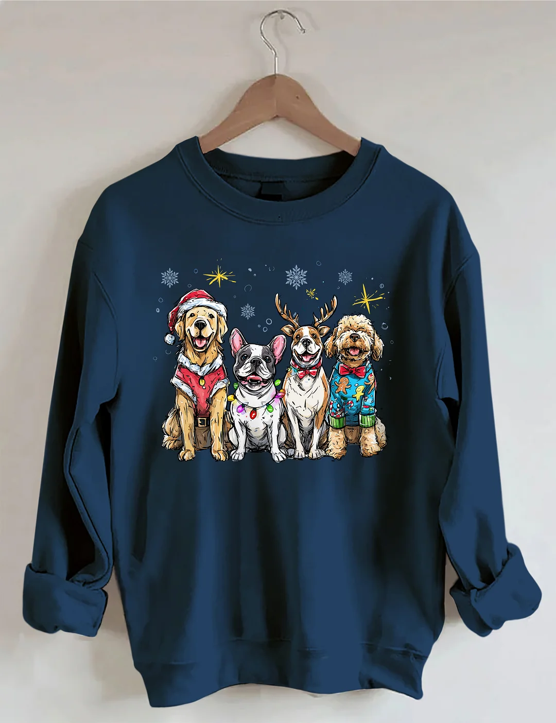 Christmas Dogs Sweatshirt