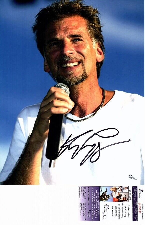 Kenny Loggins Signed Concert 11x14 Photo Poster painting - Footloose - DangerZone - JSA COA