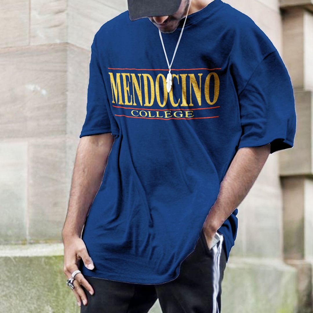 Men's Vintage Mendocino Print T-Shirt