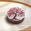 DIY Pink Flower Tree Diamond Painting Snack Box Kit Art Decor for Handmade Decor