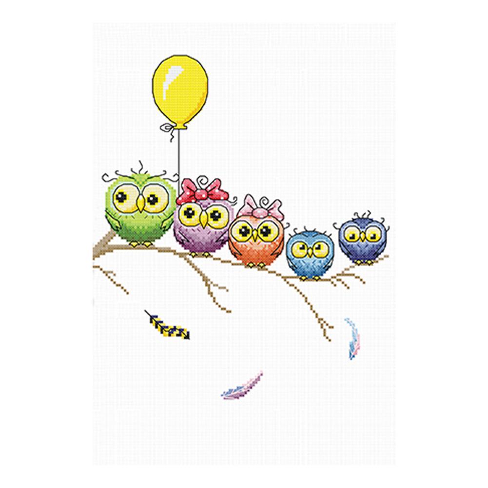 

Cartoon - 11CT Stamped Cross Stitch - 50*35CM, 501 Original