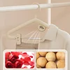Bold and enlarged high-end thickened anti-shoulder corner household clothes hanging seamless clothes rack integrated
