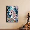 Diamond Painting-DIY Special Shaped Drill Pearl Painting Unicorn(30x40cm)