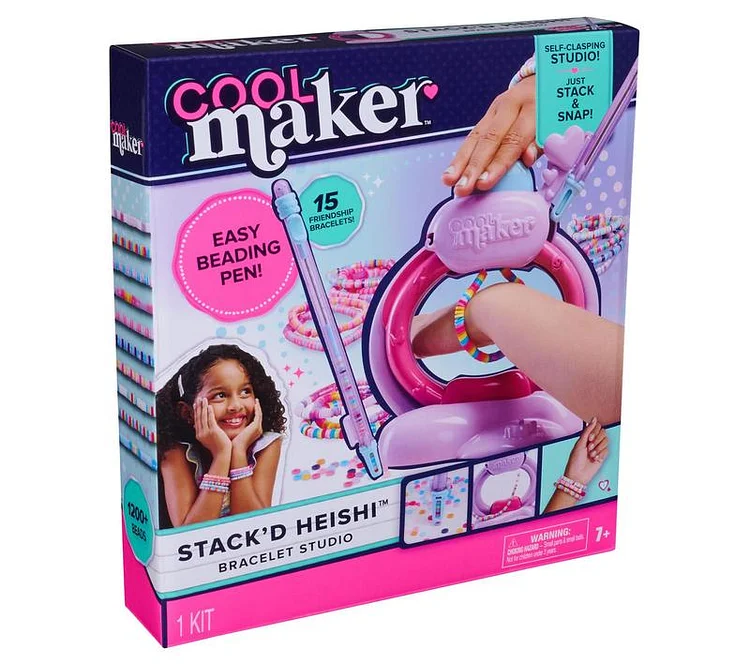 Cool Maker Bracelet Maker with Bead Accessory Pack
