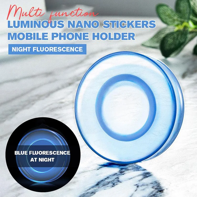 Luminous Nano Stickers Mobile Phone Holder
