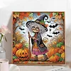 Halloween Witch - Crystal Rhinestone Diamond Painting