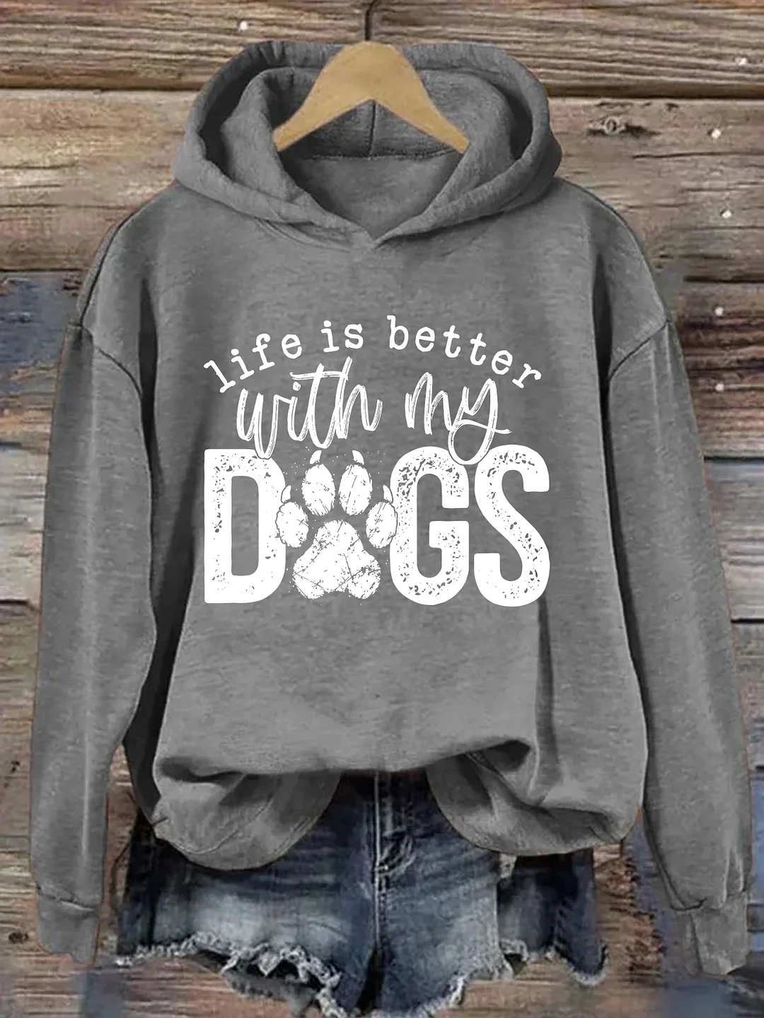 Life Is Better With My Dogs Hoodie